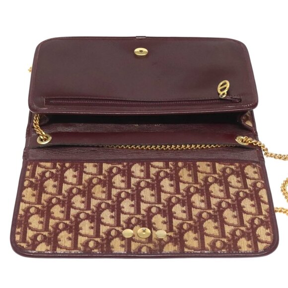 Christian Dior Trotter Canvas Chain Shoulder Bag - Picture 15 of 16